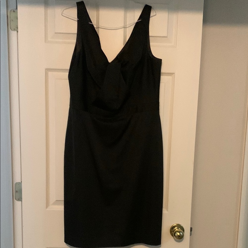 Ann Taylor Black Backless Dress